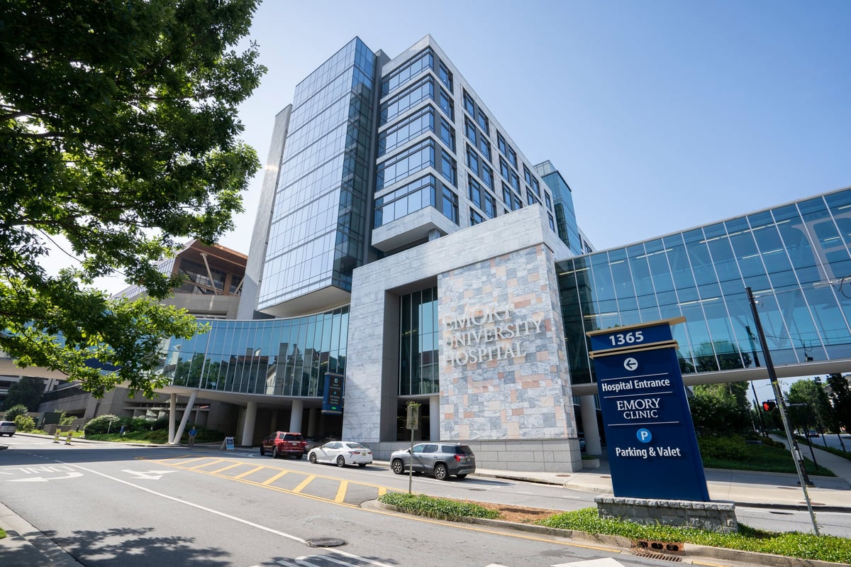 Emory University Hospital in Atlanta, Georgia - medical facility